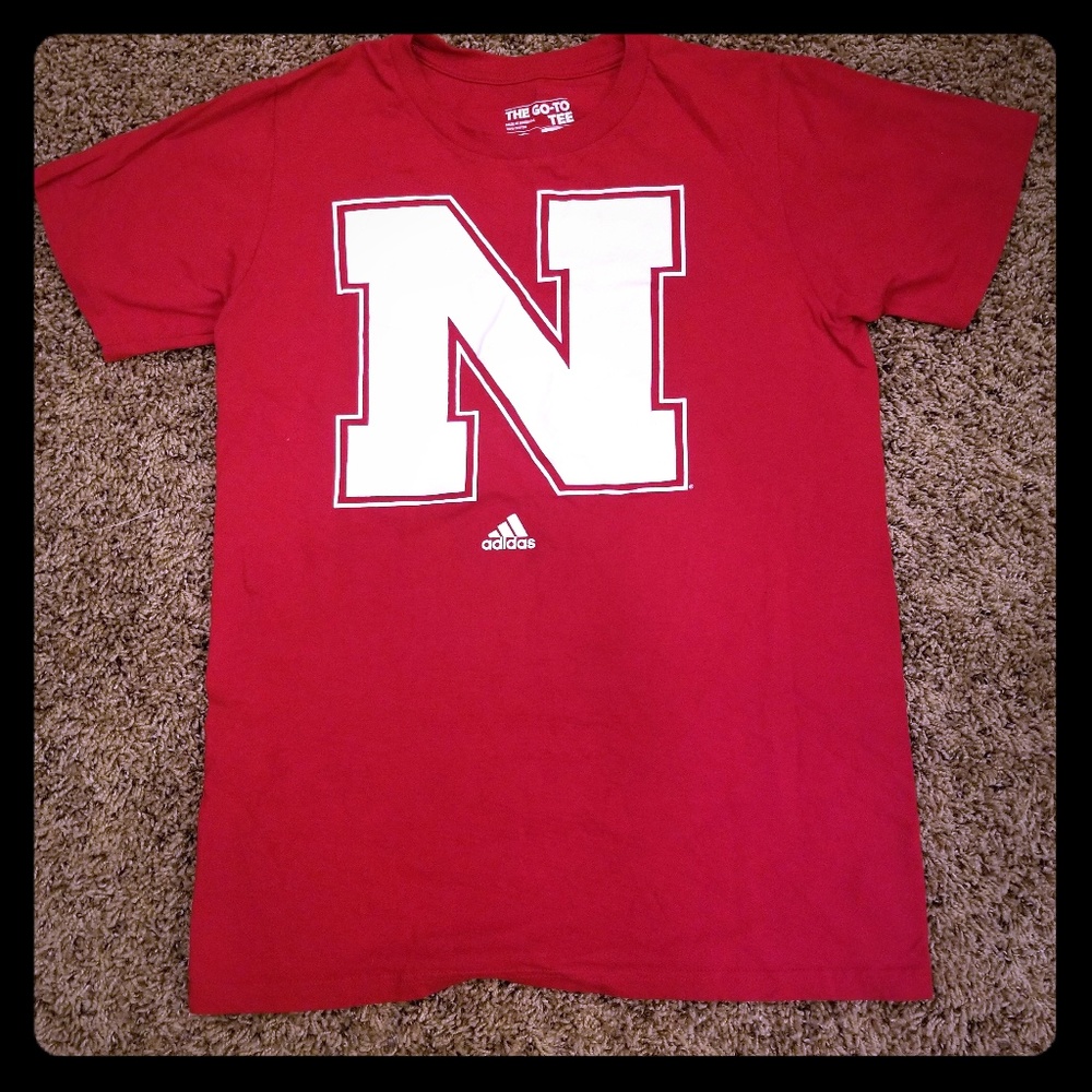 Nebraska Adidas tshirt